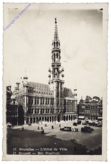 ak119455 Brüssel, Bruxelles, L'Hotel de Ville