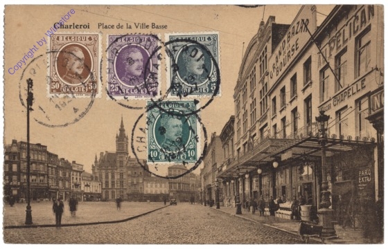 ak119464 Charleroi, Place de la Ville Basse
