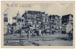 De Panne, La Plage et les Hotels