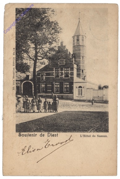 ak119484 Diest, L'Hotel de Nassau