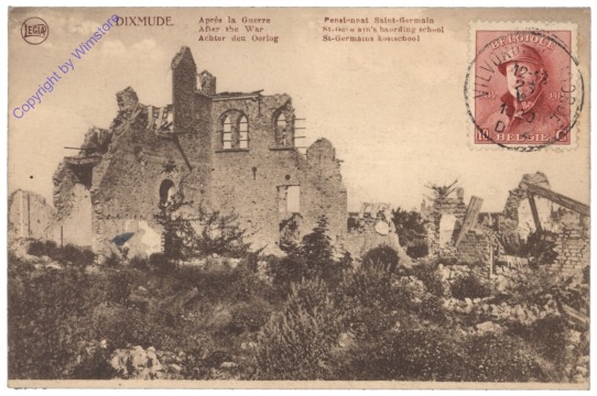 ak119492 Diksmuide, Dixmude, Apres la Guerre, Pensionat Saint-Germain