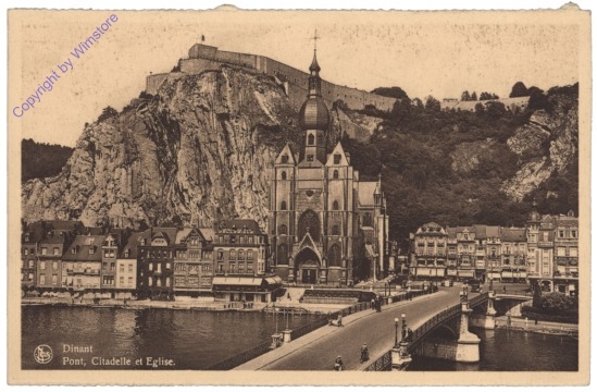 ak119502 Dinant, Pont, Citadelle et Eglise