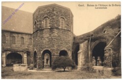 Gent, Gand, Ruines de l'Abbaye de St-Bavon Lavatorium