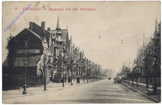 Kortrijk, Courtrai, Boulevard Van den Peereboom