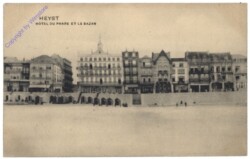 Knokke-Heist, Heyst-sur-Mer, Hotel du Phare et le Bazar