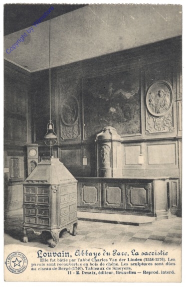 Louvain-la-Neuve, Abbay cu Paze, La sacristie