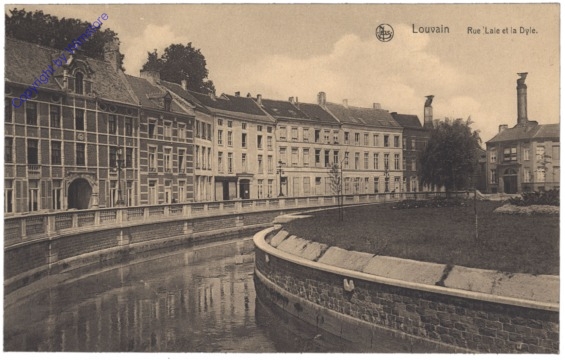 Louvain-la-Neuve, Rue Laie et la Dyle