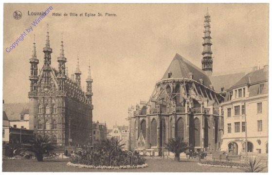 Louvain-la-Neuve, Hotel de Ville et Eglise St. Pierre