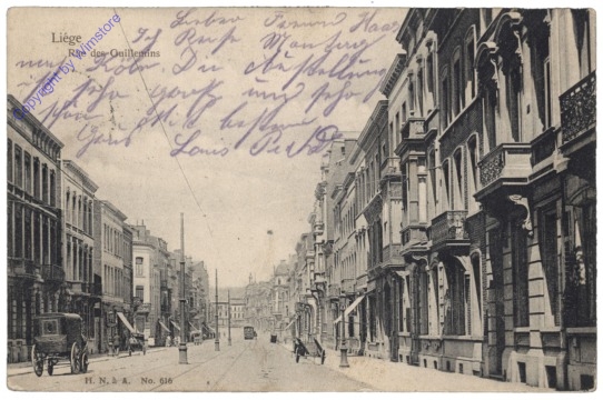 Lüttich, Liege, Rue des Guillemins