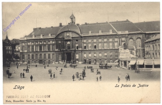 Lüttich, Liege, Le Palais de Justice