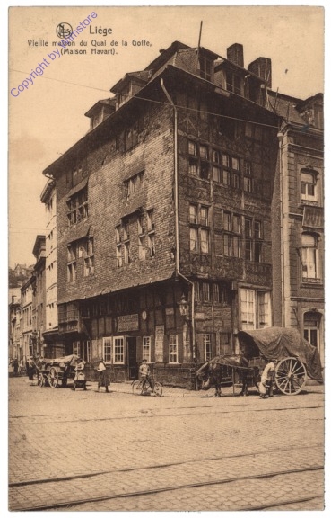 Lüttich, Liege, Vieille maison du Quai de la Goffe (Maison Havart)