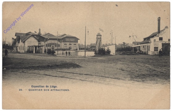 Lüttich, Liege, Quartier des Attractions