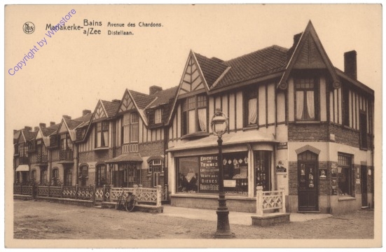 Mariakerke-Bains, Avenue des Chardons