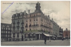 Mariakerke-Bains, La Digue et l'Hotel Quitmann