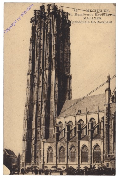 Mechelen, Malines, Cathedrale St-Rombaut