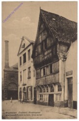 Mechelen, Malines, Maison en bois, Quai au sel