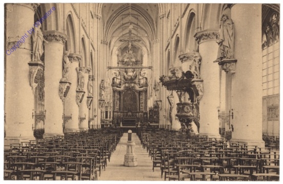 Mechelen, Malines, Eglise Notre-Dame (interieur)