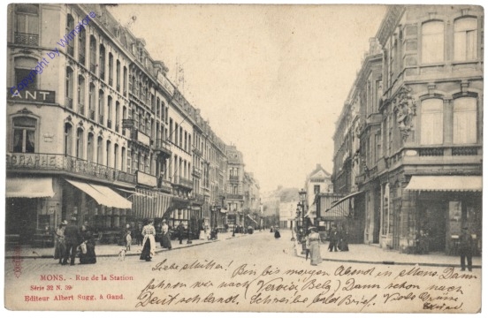 Mons, Rue de la Station