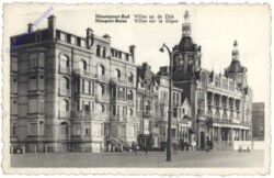 Nieuwpoort-Bad, Nieuport-Bains, Villas sur la Digue