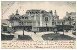 Ostende, Le Kursaal vu du coté de la ville