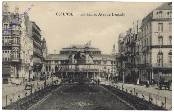 ak119728 Ostende, Kursaal et Avenue Léopold