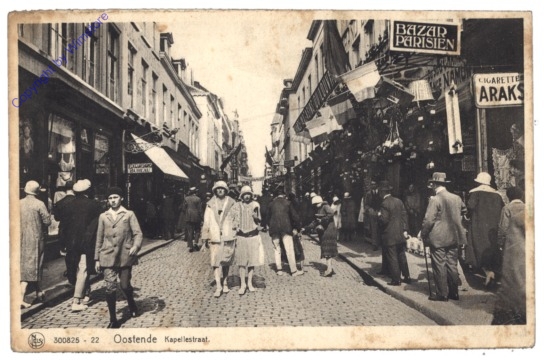 ak119729 Ostende, Kapellestraat