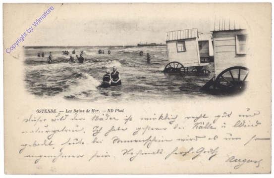 ak119734 Ostende, Le Bains de Mer