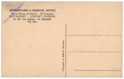 Ostende, Boulevard & Nouvel Hotel