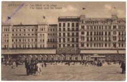 ak119746 Ostende, Les Hotels et la plage