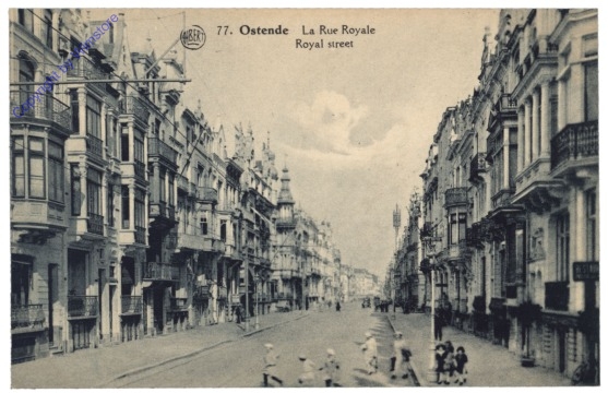 ak119757 Ostende, La Rue Royale
