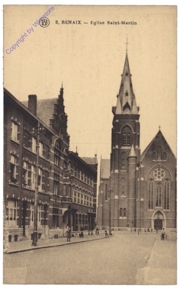 Ronse, Renaix, Eglise Saint-Martin