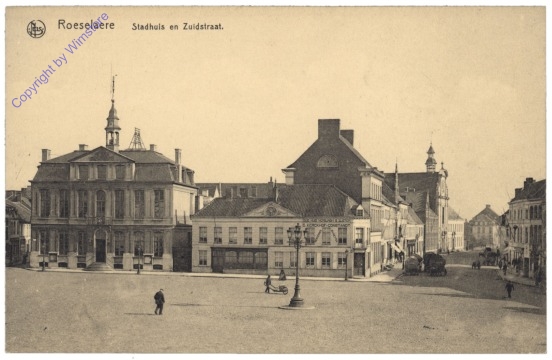 Roeselare, Stadhuis en Zuldstraat