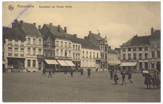 Roeselare, Noordkant der Groote Markt