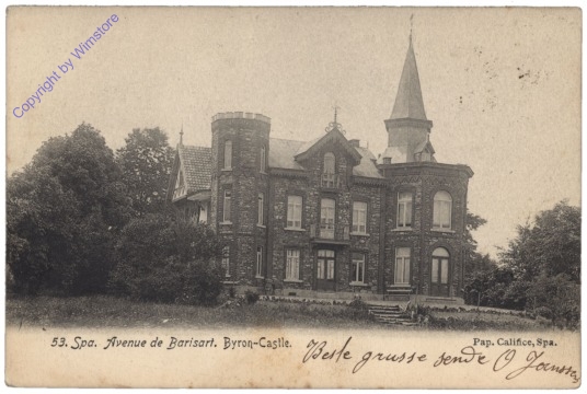 Spa, Avenue de Barisart, Byron-Castle