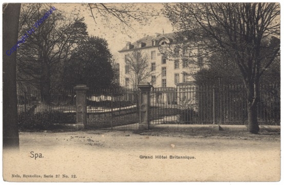 Spa, Grand Hotel Britannique