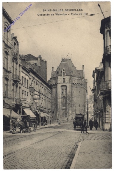 Saint Gilles, Chaussée de Waterloo, Porte de Hal