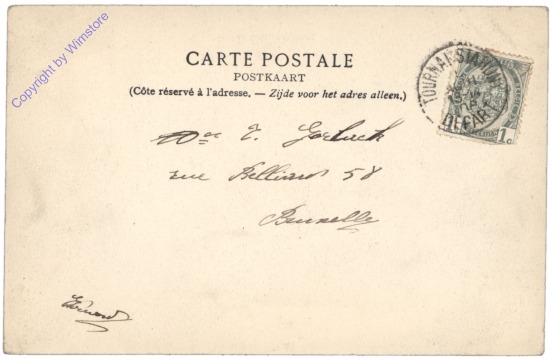 ak119795a Tournai, Rue Royale