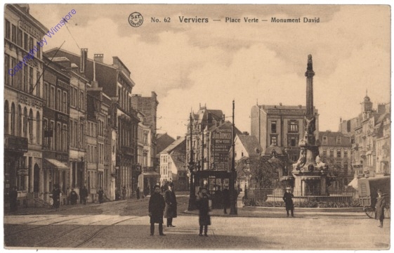 Verviers, Place Verte, Monument David