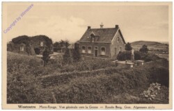 Westourtre, Mont-Rouge, Vue generale vers la Grotte
