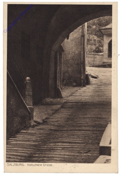 Salzburg, Kapuziner Stiege