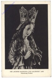 Salzburg, Die "schöne Madonna von Salzburg", 1450, Sammlung Fischer