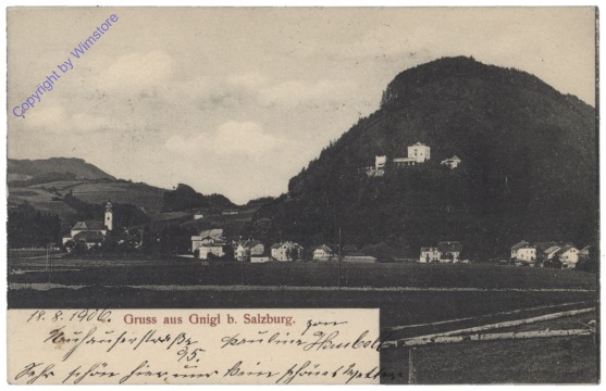 ak119907 Salzburg, Gruss aus Gnigl bei Salzburg