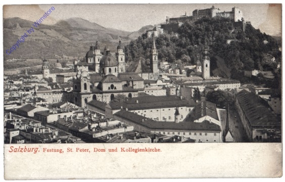 Salzburg, Festung, St. Peter, Dom und Kollegienkirche