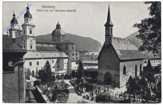 Salzburg, Blick von der Maximus-Kapelle