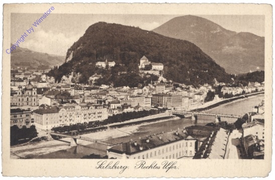 ak119978 Salzburg, Rechtes Ufer