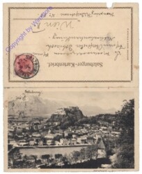 ak120018 Salzburg, Ansicht