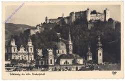 Salzburg, die alte Bischofstadt