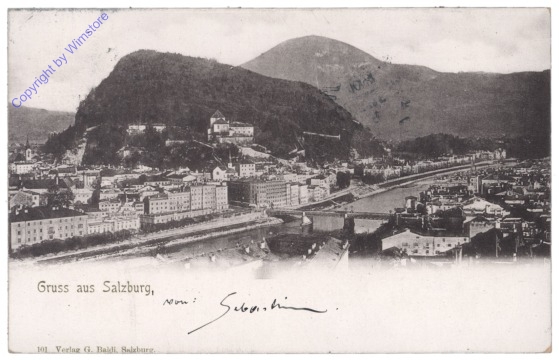 Salzburg, Gruss aus
