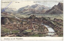 Salzburg, aus der Vogelschau