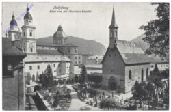 Salzburg, Blick von der Maximus-Kapelle